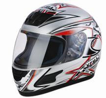 Мотошлем YM-802А красный (L)