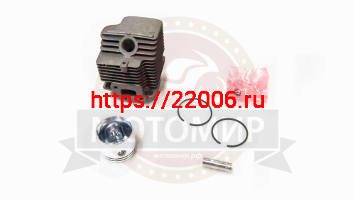 Цилиндр в сборе с поршнем Чемпион Т283 (242) с пальцем и кольцами Цилиндр в сборе с поршнем Чемпион Т283 (242) с пальцем и кольцами