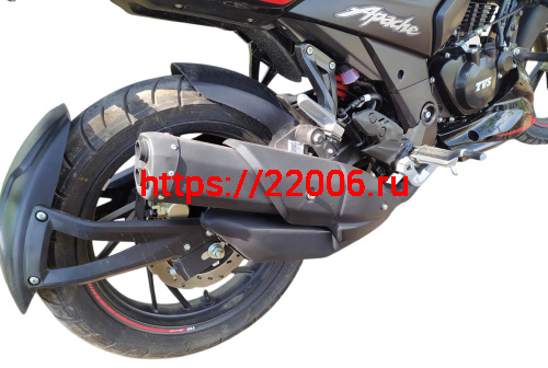 Мотоцикл TVS APACHE RTR 200 4V (Индия) (4х клапанный двигатель, 21 лс.) фото 9 Мотоцикл TVS APACHE RTR 200 4V (Индия) (4х клапанный двигатель, 21 лс.) фото 9