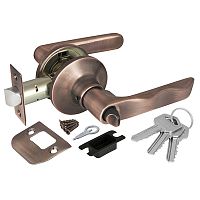 Ручка Punto (Пунто) защелка 6024 AC-E (кл./фик.) медь