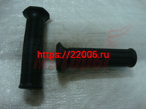 Ручка Урал руля резиновая (шипы) пара
