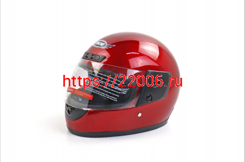 Шлем CONCORD XZF03 красный "L(59-60)" (интеграл) фото 2