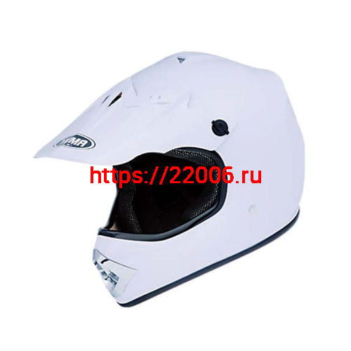 Мотошлем YM-210 KIDS белый  (S)