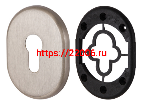 Декоративная накладка Armadillo (Армадилло) на цилиндр ET-DEC (ATC Protector 1) SN-3 Матовый никель фото 4