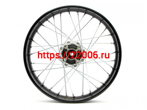 Диск колеса задний стальной на спицах 2.15 - 18" TTR250 под ось 15мм Диск колеса задний стальной на спицах 2.15 - 18" TTR250 под ось 15мм