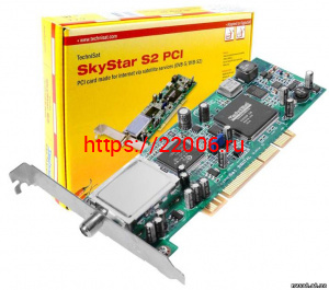 DVB-Карта SkyStar S2 PCI DVB-Карта SkyStar S2 PCI