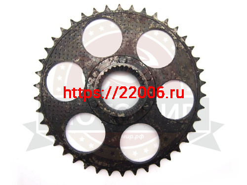 Звезда 42 зуб. (520) цепи, задняя Иж Россия голая, шлицевая ИжП2 сб. 4-45 (ЗАВОД) фото 2