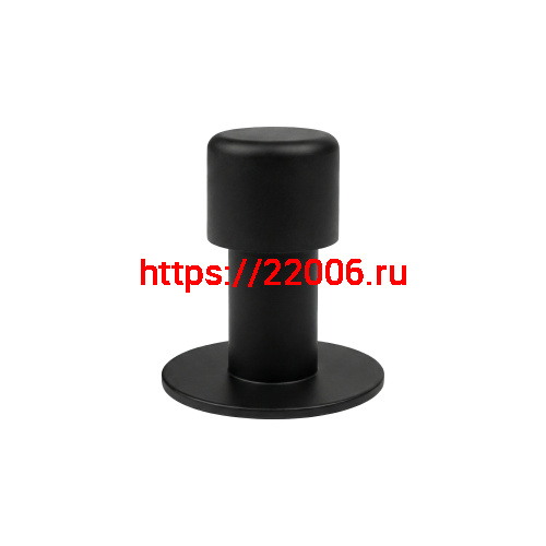 Упор Punto (Пунто) дверной настенный DFIX/W50 INOX BL-24 черный Упор Punto (Пунто) дверной настенный DFIX/W50 INOX BL-24 черный