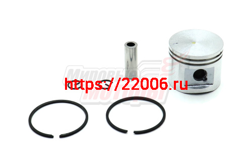 Поршень на Штиль 230 в сборе (+палец+кольца+стоп.кольца) Поршень на Штиль 230 в сборе (+палец+кольца+стоп.кольца)
