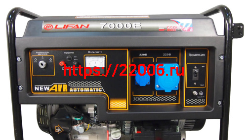 Генератор бензиновый LIFAN 6 GF-4 (LF7000E) фото 2