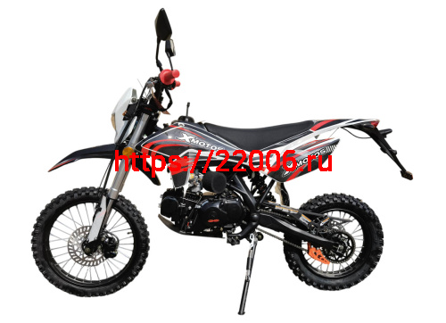 Питбайк X-MOTOS 125 17/14 BLACK (прибор. панель, светотехника) фото 2 Питбайк X-MOTOS 125 17/14 BLACK (прибор. панель, светотехника) фото 2