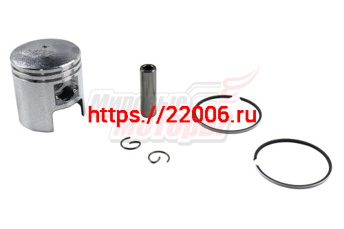 Поршень 41,00 мм (2х такт.двиг.) (с кольцами, пальцем, стопор.кольц.)
