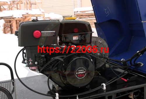 Мотобуксировщик с лыжным модулем 15 л.с., ЛИДЕР-2-3Т-15АП (3 тележки), АДАПТИВНАЯ ПОДВЕСКА фото 4