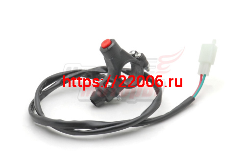 Переключатель руля левый АВАРИЙКА (2 контакта, 2pin разъем папа) CASPER, BINGO Переключатель руля левый АВАРИЙКА (2 контакта, 2pin разъем папа) CASPER, BINGO
