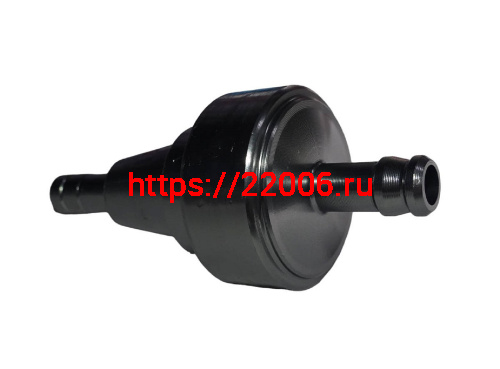 Фильтр топливный ЭКСКЛЮЗИВ в МЕТАЛЛ корпусе цвет Титан (HF9005) фото 2