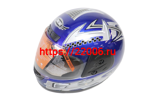 Шлем CONCORD XZF03 синий глянцевый с рисунком "S,M,L,XL,XXL" (интеграл) Шлем CONCORD XZF03 синий глянцевый с рисунком "S,M,L,XL,XXL" (интеграл)