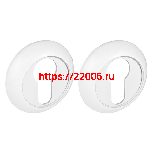 Накладка Fuaro (Фуаро) под цилиндр ET.R.RM54 (ET RM) WH-19 белый