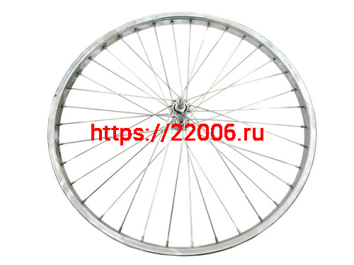 24" переднее колесо хром (обод 24"+спица 24" Maya+передняя втулка) 3062401 24" переднее колесо хром (обод 24"+спица 24" Maya+передняя втулка) 3062401