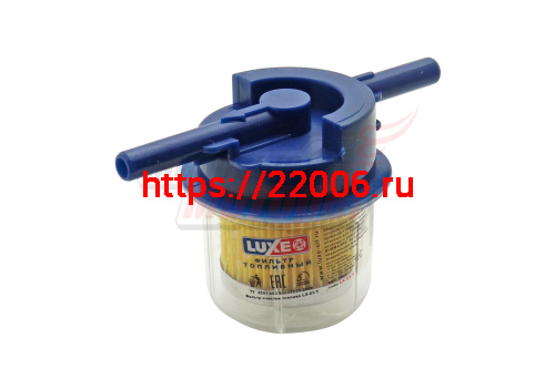 Фильтр топливный тонкой очистки LUXE LX-03-T (803) с вертикальным отстойником Фильтр топливный тонкой очистки LUXE LX-03-T (803) с вертикальным отстойником