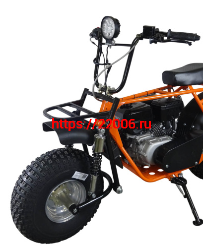 Мотоцикл СКАУТ САФАРИ 3L-10 BIGFOOT (ФАРА, перед и зад подвес., KP270, руч.старт, диск торм) фото 3 Мотоцикл СКАУТ САФАРИ 3L-10 BIGFOOT (ФАРА, перед и зад подвес., KP270, руч.старт, диск торм) фото 3