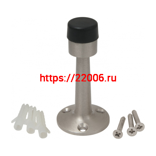 Упор Armadillo (Армадилло) дверной настенный STOPPER/ZA033 (DH033ZA) SN-3 мат.никель Упор Armadillo (Армадилло) дверной настенный STOPPER/ZA033 (DH033ZA) SN-3 мат.никель