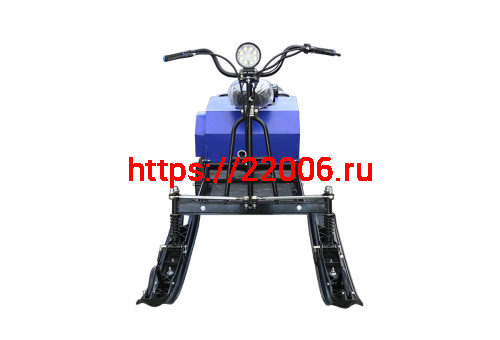 Мотобуксировщик компактный ЛИДЕР-СИГМА-2К, 8+ л.с., с лыжным модулем, ВАРИАТОР TAV2-40 фото 4