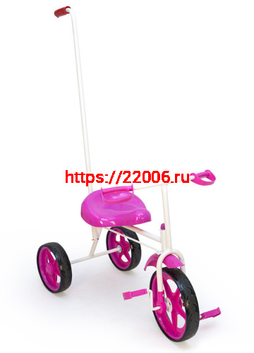 Велосипед BUMER Absolute Champion с держателем розовый Велосипед BUMER Absolute Champion с держателем розовый