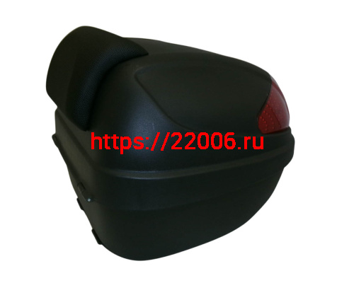 Кофр багажный мото задний CIGNA E-33 30л черный фото 4