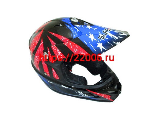 Мотошлем SAFEBET HF-115 (cross kids) black Q183 (S) Мотошлем SAFEBET HF-115 (cross kids) black Q183 (S)