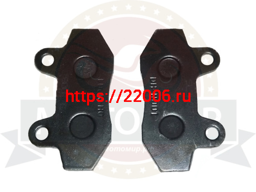 Колодки тормозные дисковые перед. RUBIKON STREET/STREET LED (НАБОР) фото 2