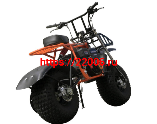 Мотоцикл СКАУТ-7 БОЦМАН 2, 8+ л.с., колеса GIANT, ФАРА, ЭЛ.СТ. перед и зад подв. фото 2