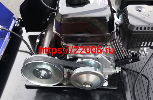 Мотобуксировщик компактный ЛИДЕР-СИГМА-1Е, 8+ л.с. без лыжного модуля с электростартером  TAV2-40 фото 5