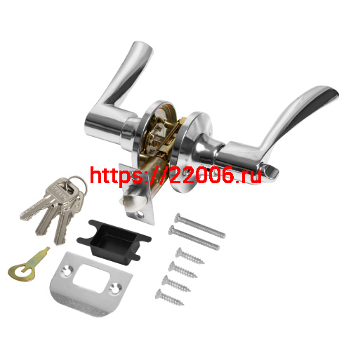 Ручка Punto (Пунто) защелка DK610/BL CP-ET (кл./фик.) хром фото 2 Ручка Punto (Пунто) защелка DK610/BL CP-ET (кл./фик.) хром фото 2