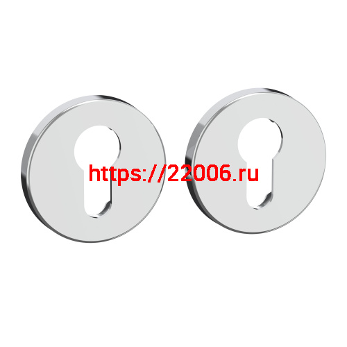 Накладка Punto (Пунто) под цилиндр ET.R.EST.R52 CP-8 хром Накладка Punto (Пунто) под цилиндр ET.R.EST.R52 CP-8 хром