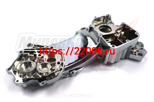 Картер левый 4T 139QMB R10" хром фото 2