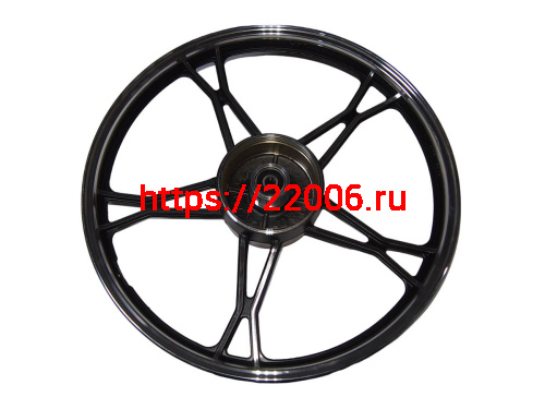 Обод 17" задний литой, барабан. тормоз 1,4-17 Альфа, VORTEX CITY (стандарт черный) (НАБОР) Обод 17" задний литой, барабан. тормоз 1,4-17 Альфа, VORTEX CITY (стандарт черный) (НАБОР)