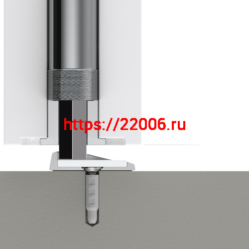 Упор Armadillo (Армадилло) дверной скрытый MAX INOX/2 фото 2 Упор Armadillo (Армадилло) дверной скрытый MAX INOX/2 фото 2