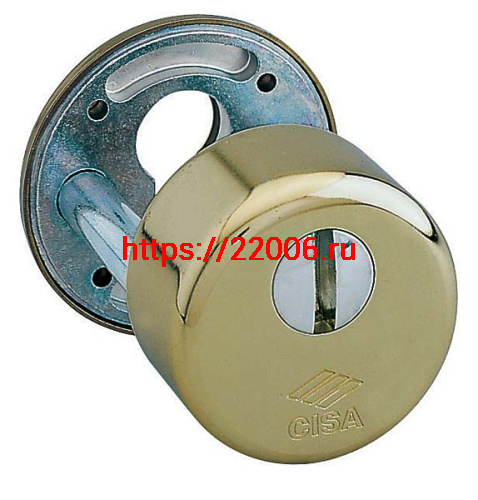 Броненакладка Cisa (Чиза) на цилиндр 06.470.00.0 (06.480.00.0+06.483.00.0+06.483.61.0) (ЛАТУНЬ)