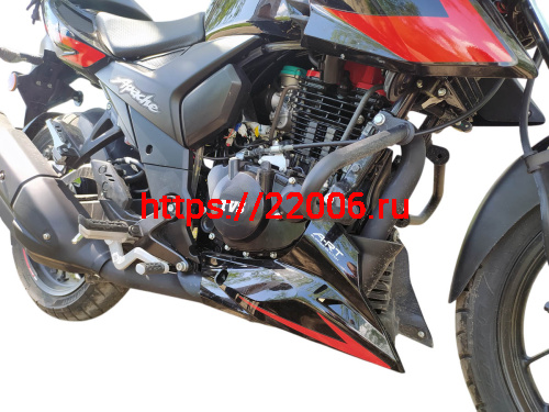 Мотоцикл TVS APACHE RTR 200 4V (Индия) (4х клапанный двигатель, 21 лс.) фото 6 Мотоцикл TVS APACHE RTR 200 4V (Индия) (4х клапанный двигатель, 21 лс.) фото 6