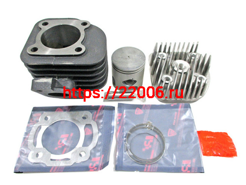 Цилиндро-поршневая группа Yamaha Jog d-47мм 70сс p-10 с головкой цилиндра TMMP Цилиндро-поршневая группа Yamaha Jog d-47мм 70сс p-10 с головкой цилиндра TMMP