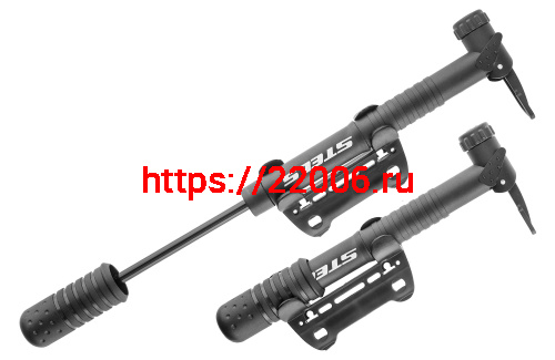 Насос вело ручной пластик, с креплением на раму 21х220мм, автовентиль/Presta/Dunlop, HP-2 Насос вело ручной пластик, с креплением на раму 21х220мм, автовентиль/Presta/Dunlop, HP-2