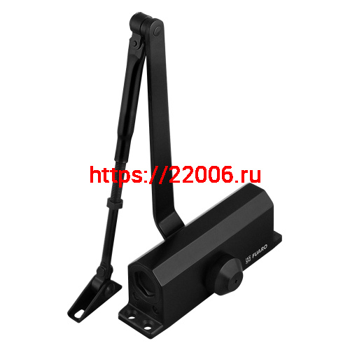 Доводчик Fuaro (Фуаро) дверной DC20-4 (DC-204) BL до 85 кг (черный) Доводчик Fuaro (Фуаро) дверной DC20-4 (DC-204) BL до 85 кг (черный)