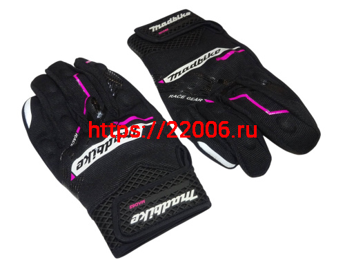 Перчатки MADBIKE-62, текстиль, защитные вставки фото 2 Перчатки MADBIKE-62, текстиль, защитные вставки фото 2