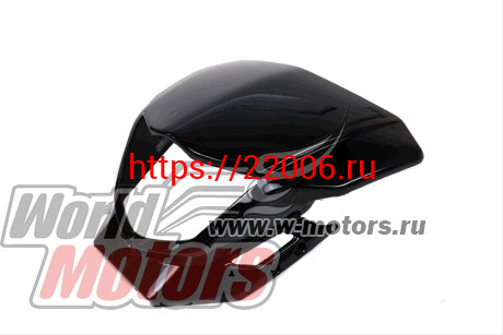 Щиток ветровой черный AD250a Щиток ветровой черный AD250a