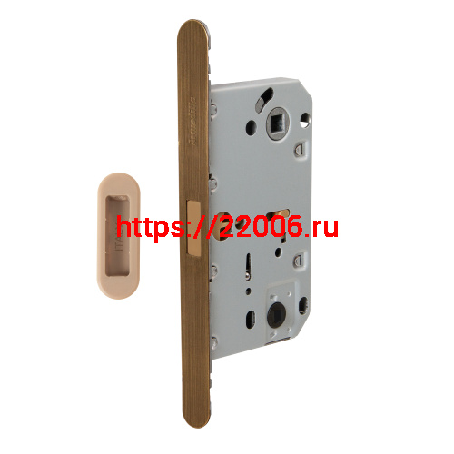 Магнитная Armadillo (Армадилло) защелка WC с ответной планкой GRAVITY.PRO G01.196.50.96 AB бронза