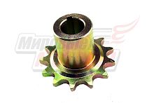 Звезда ведущая 12z мотобуксировщика "Буксирчик"  (d=20мм, шаг 15,875, шпонка 5мм) цинк