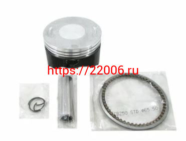 Поршень в сборе двигателя 166FMM TTR250 65,5 мм Поршень в сборе двигателя 166FMM TTR250 65,5 мм