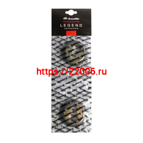 Накладка Armadillo (Армадилло) CYLINDER ET-1GP/SG-5 золото/матовое золото 2шт. фото 2 Накладка Armadillo (Армадилло) CYLINDER ET-1GP/SG-5 золото/матовое золото 2шт. фото 2