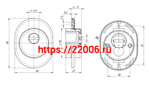 Броненакладка Fuaro (Фуаро) DEF.ECO/OV.4825 (DEF 4825 eco) CP-8 хром фото 4 Броненакладка Fuaro (Фуаро) DEF.ECO/OV.4825 (DEF 4825 eco) CP-8 хром фото 4