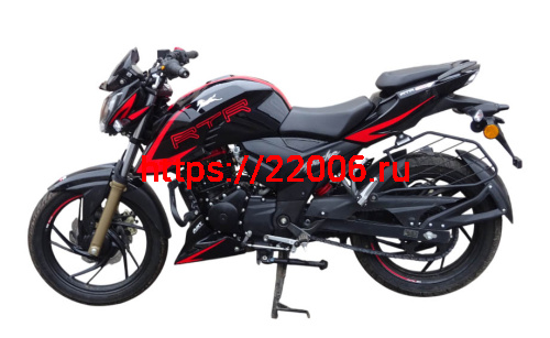 Мотоцикл TVS APACHE RTR 200 4V (Индия) (4х клапанный двигатель, 21 лс.) фото 4 Мотоцикл TVS APACHE RTR 200 4V (Индия) (4х клапанный двигатель, 21 лс.) фото 4
